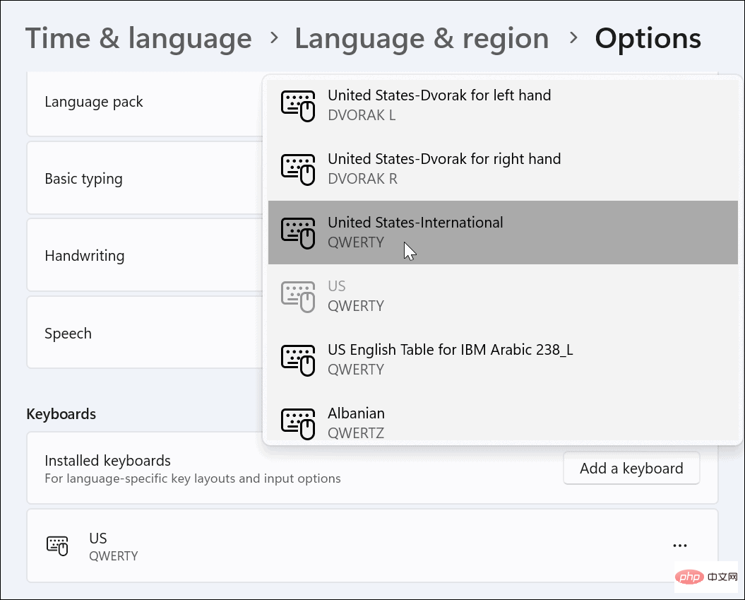 Comment saisir des caractères spéciaux sur Windows 11