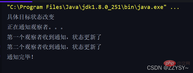 JAVA怎樣實現觀察者模式