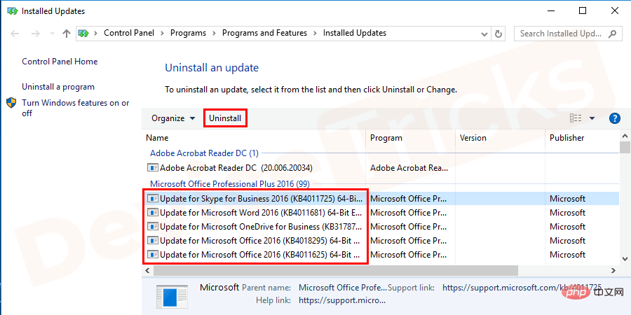 Bagaimana untuk membetulkan ralat 0xc000012F (imej buruk) dalam Windows 10?