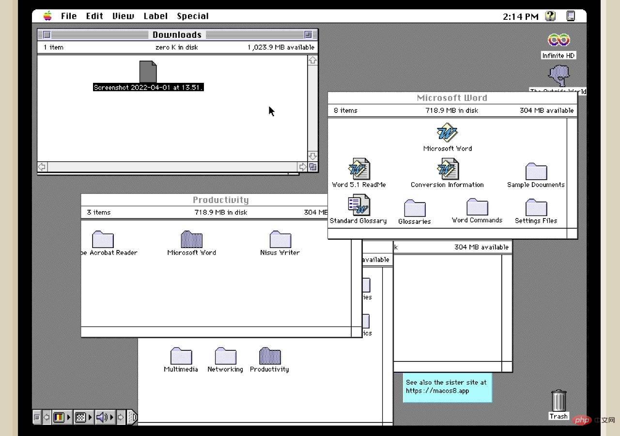 Cara menjalankan MacOS 7 dan MacOS 8 dalam penyemak imbas anda hari ini