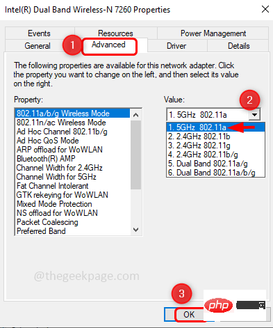 Comment réparer le pilote ou le matériel Intel WiFi 6 AX201 160 MHz qui ne fonctionne pas sous Windows 10