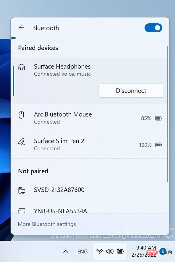 Les Windows Insiders peuvent désormais connecter plus facilement les appareils Bluetooth sur Windows 11