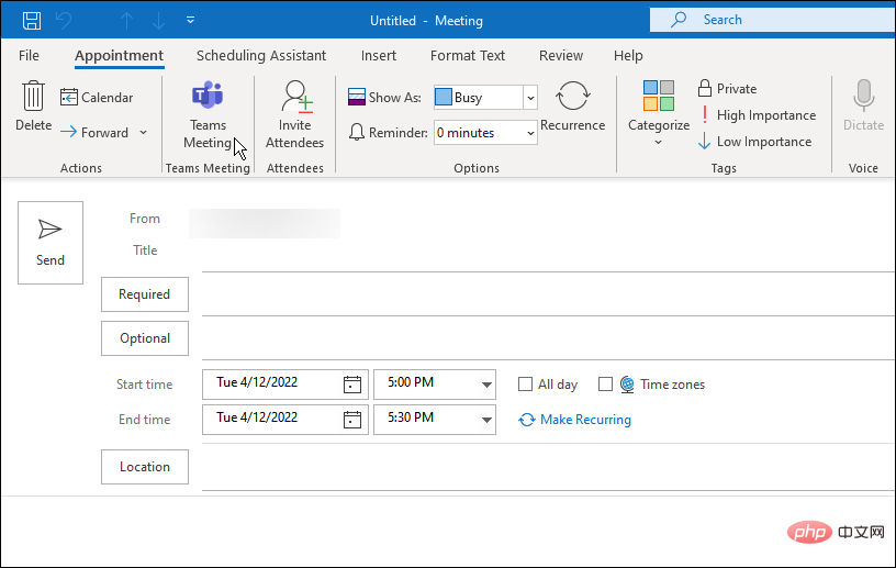 Bagaimana untuk menambah Microsoft Teams ke Outlook