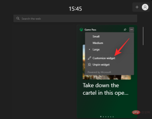 How to enable and use the Game Pass widget on Windows 11