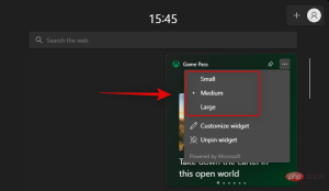 How to enable and use the Game Pass widget on Windows 11