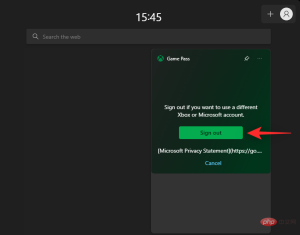 How to enable and use the Game Pass widget on Windows 11