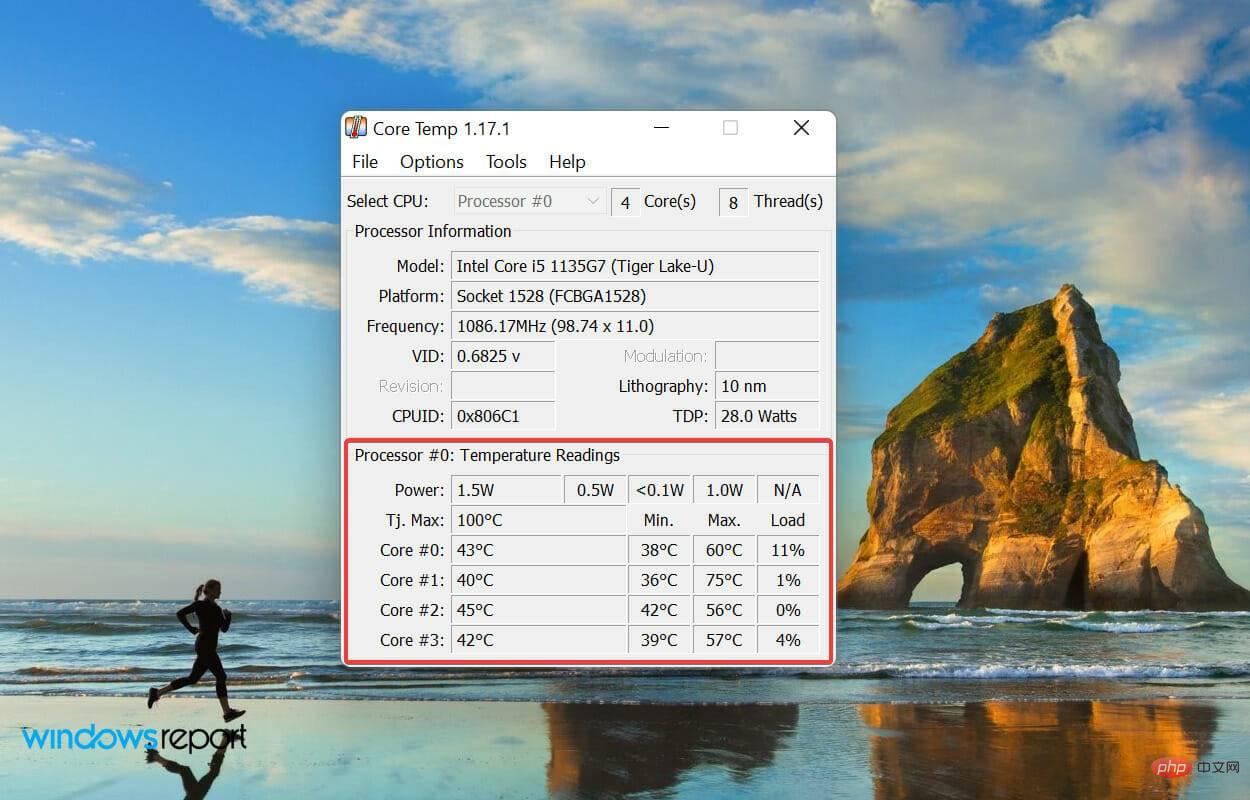 So überprüfen Sie die CPU-Temperatur in Windows 11