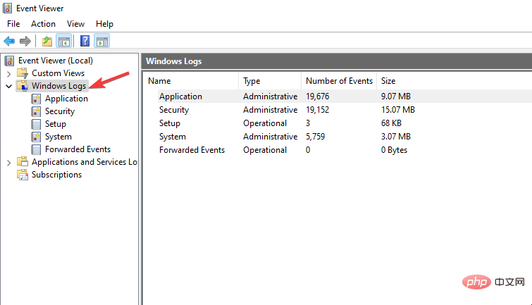 So beheben Sie den Ereignis-ID-Fehler beim Neustart der Ereignisanzeige in Windows 11