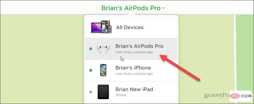 How to find a lost AirPod