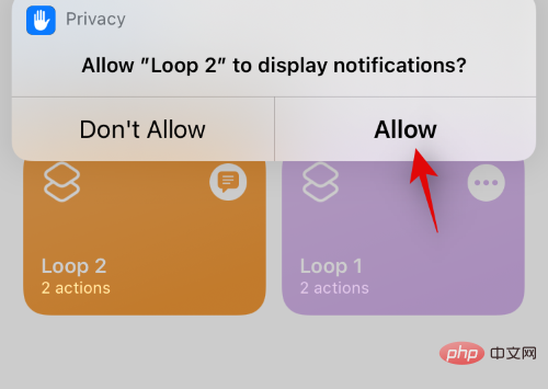 How to turn off shortcut notifications on iOS 15