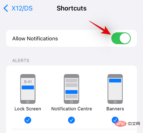 How to turn off shortcut notifications on iOS 15