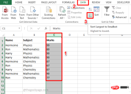如何在 Excel 中执行多级数据排序
