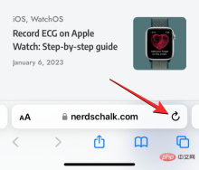 在 iPhone 上使用 Safari、Chrome 等平台如何刷新网页