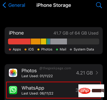 How to check memory usage on iPhone using an app