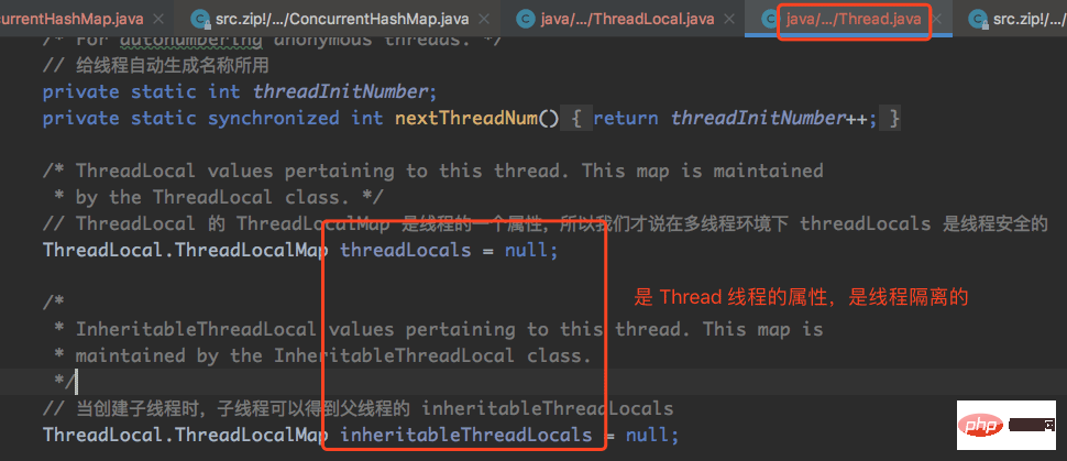 Explication détaillée et analyse du code source de ThreadLocal dans la programmation Java