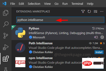 如何解决 IntelliSense 在 VS Code 中不起作用的问题