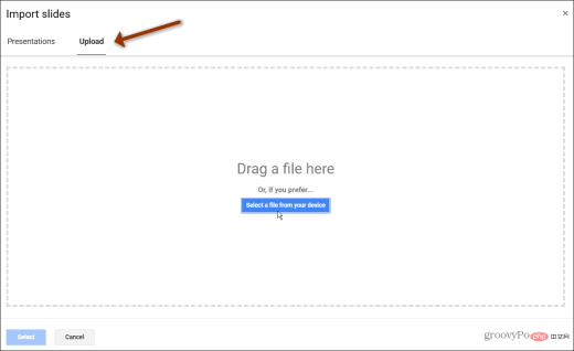 如何将 PowerPoint 转换为 Google 幻灯片