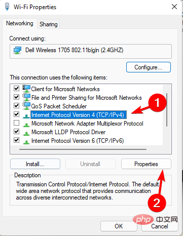 修复：Wi-Fi 没有有效的 IP 配置 Windows 11