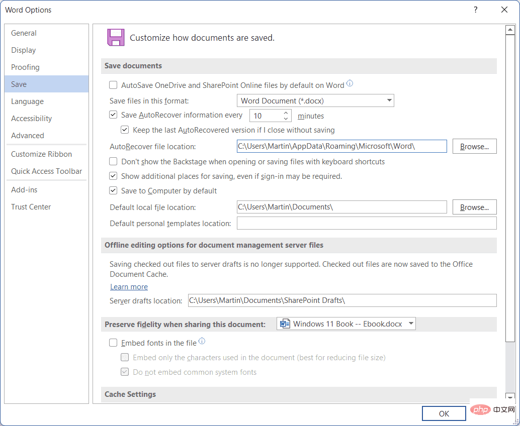 Office 2019 和 2021 中的自动保存、自动恢复和手动保存说明