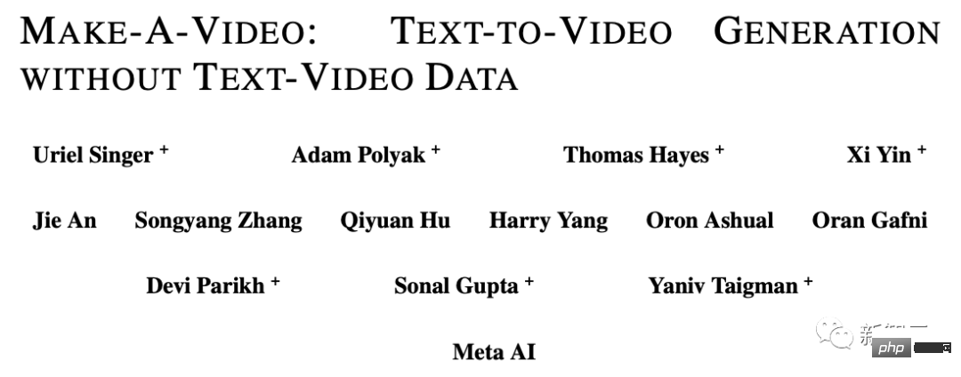 Model SOTA yang inovatif Meta boleh menghasilkan video yang menakjubkan berdasarkan satu ayat, mencetuskan kegilaan Internet!