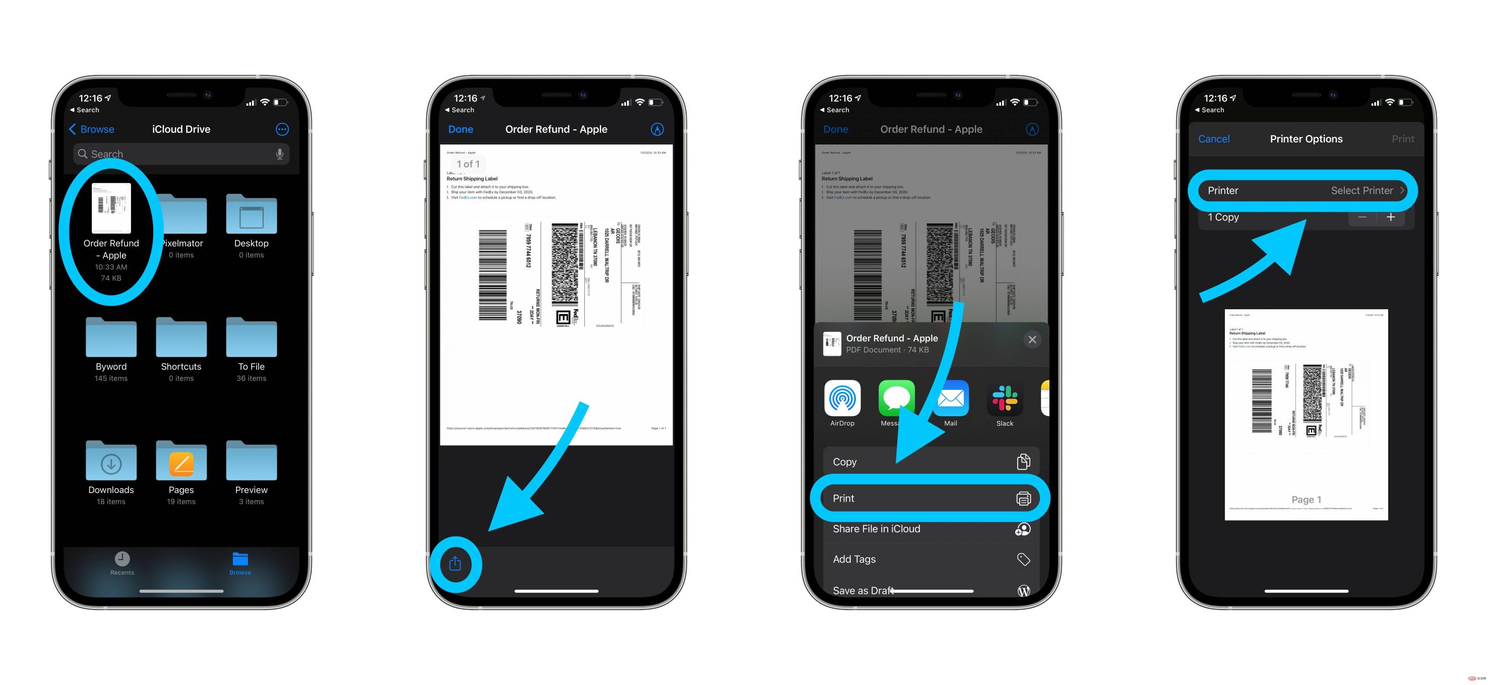 如何从 iPhone 和 iPad 打印：使用或不使用 AirPrint？