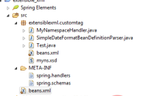 Java怎么自定义Spring配置标签