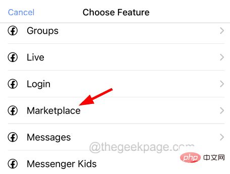 Facebook Marketplace无法在iPhone上运行[已解决]