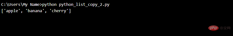 Python 목록의 적용 방법은 무엇입니까?