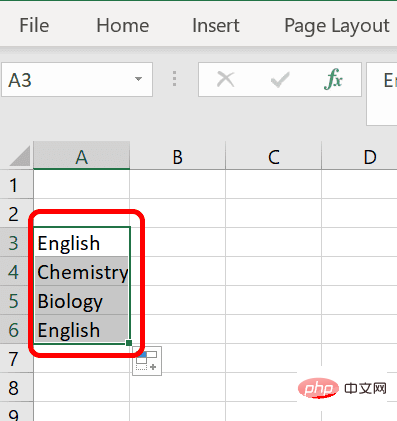 如何在 Excel 中逐步创建自定义列表