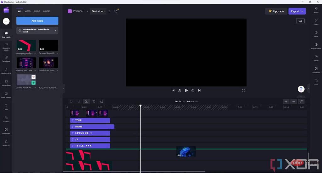 如何使用 Clipchamp，Windows 11 版本 22H2 中的新视频编辑器