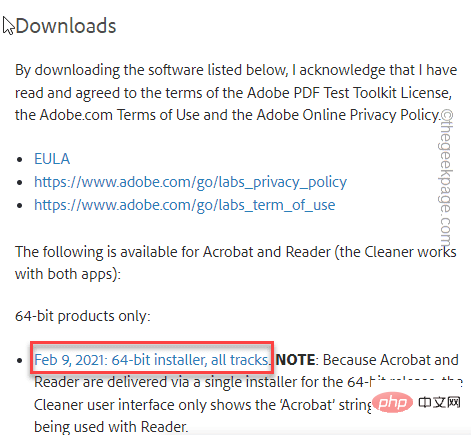 如何解决安装 Adobe Acrobat Reader DC 时出现错误 1722 的问题?