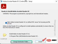修复:错误 1722 较新版本已安装 Adobe Acrobat Reader DC 安装问题