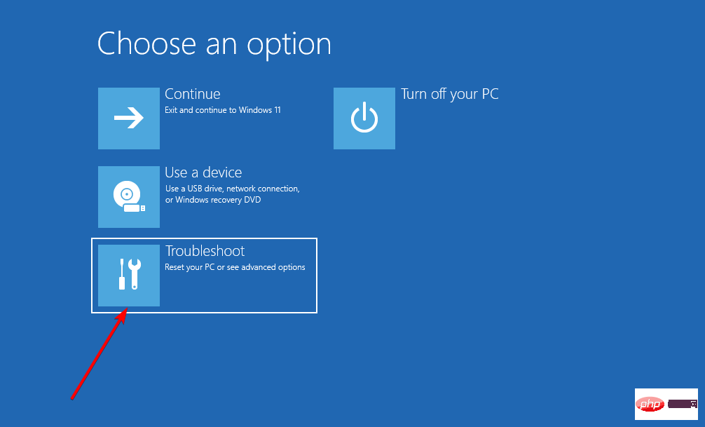 修复：安装 Windows 11 时未找到驱动程序错误