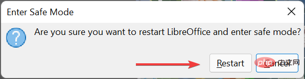 LibreOffice 无法在 Windows 11 中运行？这是做什么