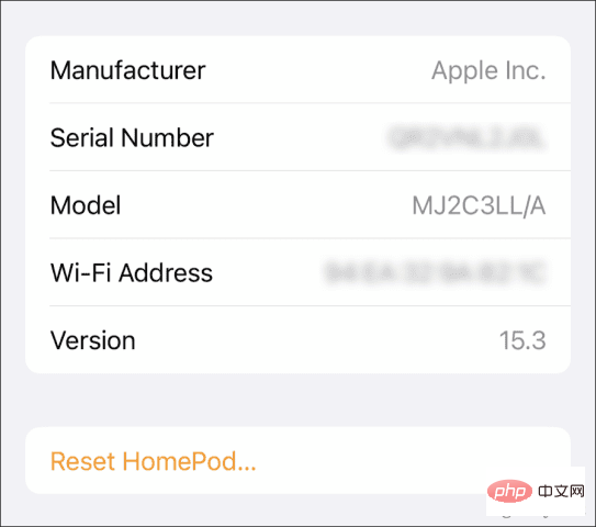 如何重启或重置 HomePod Mini