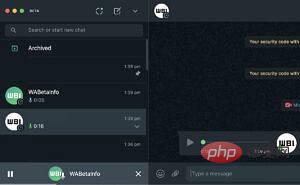 WhatsApp 新的全球语音笔记播放器进入桌面