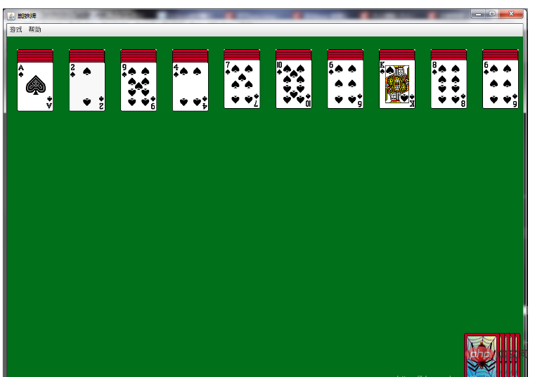 So implementieren Sie das klassische Spider Solitaire-Spiel auf Java-Basis