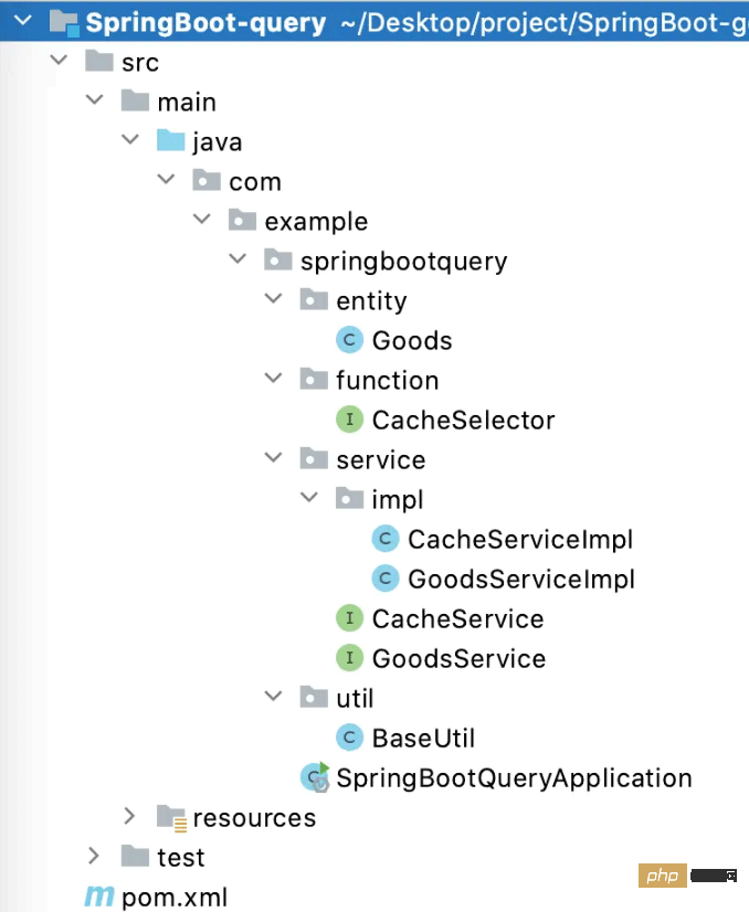 How to use Java to query cache first and then query database