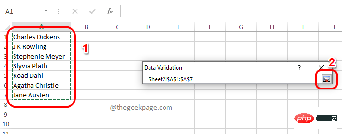 如何在 Microsoft Excel 中添加下拉菜单