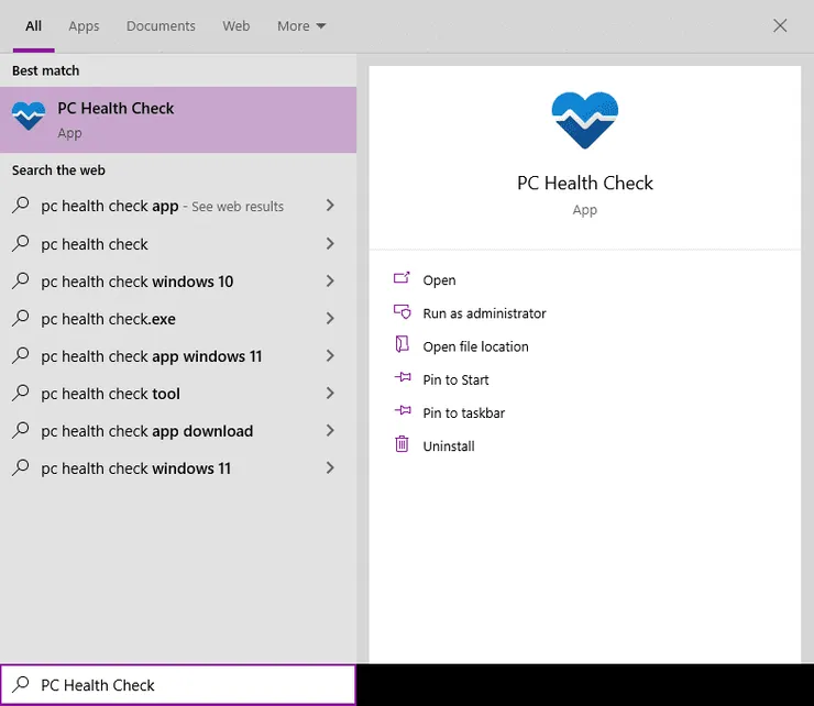如何下载和使用 PC 健康检查应用程序 Windows 11的方法