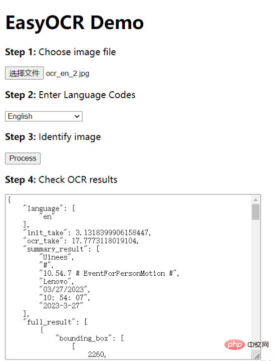 How to use EasyOCR tool to recognize image text in Python
