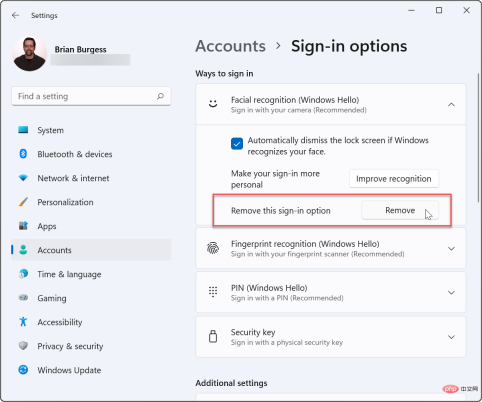 如何在 Windows 11 中设置 Windows Hello