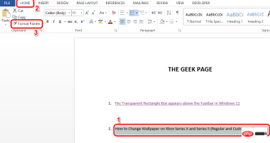 如何将屏幕提示添加到 MS Word 文档