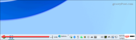 如何使 Windows 10 任务栏居中