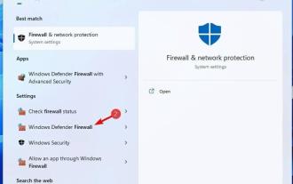 Correctif : le pare-feu Windows 11 bloque l'imprimante