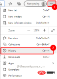 没有恢复提示时如何重新打开 microsoft edge 上所有关闭的选项卡