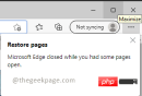 没有恢复提示时如何重新打开 microsoft edge 上所有关闭的选项卡