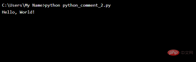 How to create Python comments