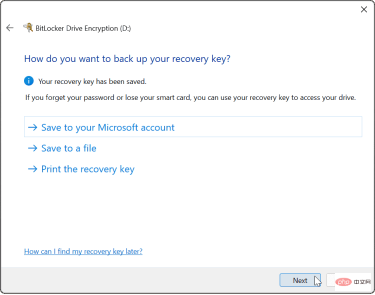 如何在 Windows 11 上使用 BitLocker