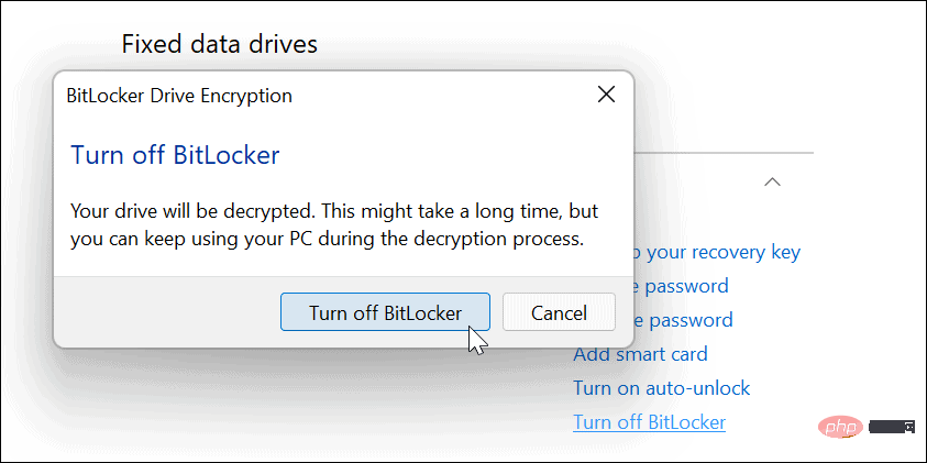 如何在 Windows 11 上使用 BitLocker